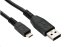 Univerzální USB-MICRO USB kabel 500mA Black