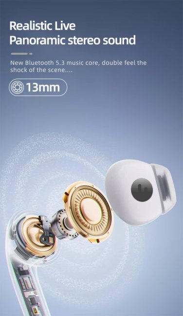 BLUETOOTH ANC SLUCHÁTKA SWISSTEN FOCUS BÍLÁ