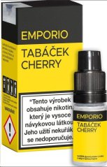 Liquid EMPORIO Tabáček - Cherry 10ml - 12mg