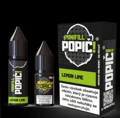 MINIFILL POPIČ! 2V1 - LEMON LIME (CITRUSOVÁ EXPLOZE CITRONU A LIMETKY) 15ML 6MG