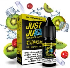 LIQUID JUST JUICE SALT KIWI & CRANBERRY ON ICE 10ML - 20MG