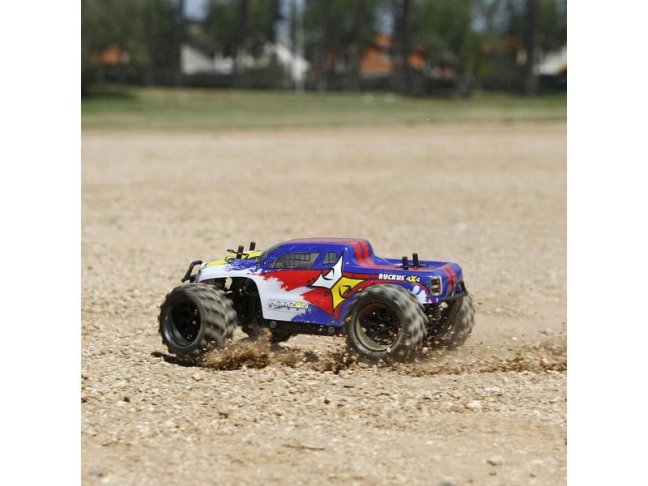 ECX Ruckus Monster Truck 1:24 4WD RTR modrý ECX00013T2