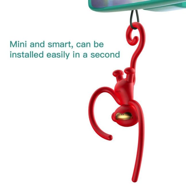 Baseus Fragrance Car Monkey-Shaped Red