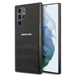 Original AMG Case Leather Samsung Galaxy S22 Ultra Black