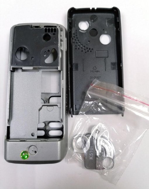 Kryt Sony Ericsson K310i přední a zadní Black