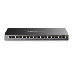 TP-LINK TL-SG116E 16-Port Gigabit Easy Smart Switch, 16 Gigabit RJ45 Ports, Desktop Steel Case