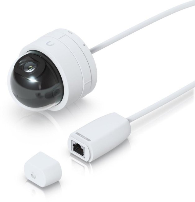 Ubiquiti IP kamera UniFi Protect UVC-G5-Dome-Ultra, indoor, 4Mpx, IR, PoE napájení, LAN 100Mb, bílá