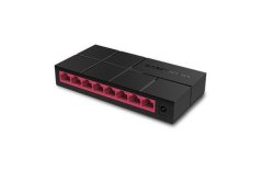 MERCUSYS MS108G 8-port 10/100/1000M mini Desktop Switch, 8 10/100/1000M RJ45 ports, Plastic case
