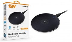 ALIGATOR Bezdrátová nabíječka Pad 15W, černá