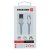 DATOVÝ KABEL SWISSTEN TEXTILE USB / MICRO USB 2,0 M STŘÍBRNÝ