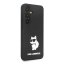 Karl Lagerfeld Liquid Silicone Choupette NFT Zadní Kryt pro Samsung Galaxy S24 Black