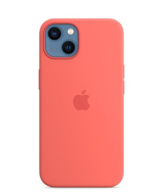 MM253FE/A Apple Silikonový Kryt vč. Magsafe pro iPhone 13 Pink Pomelo