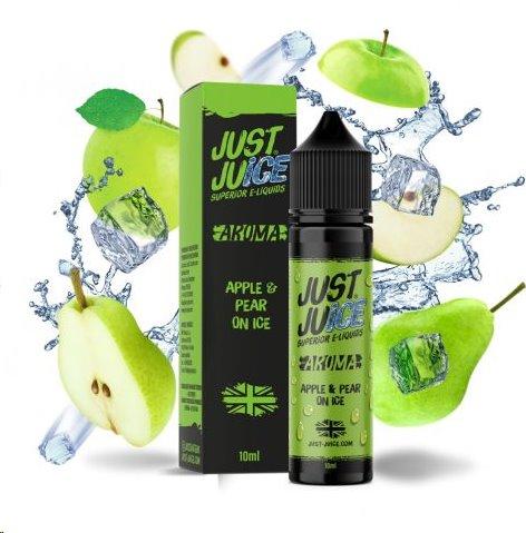 Příchuť Just Juice - Shake & Vape - Apple & Pear on Ice (Ledové jablko a hruška) 10ml