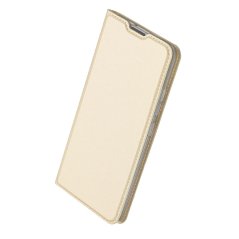 Knížkový obal na Samsung Galaxy A02s Gold