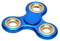 Fidget spinner modrý 7 cm