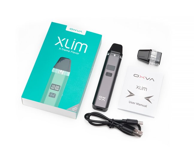 Oxva Xlim - Pod Kit 900mAh - Black White