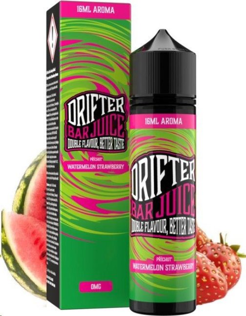 Příchuť Drifter Bar Juice S&V 16ml Watermelon Strawberry