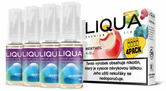Liquid LIQUA Elements 4Pack Menthol 4x10ml-12mg (Mentol)