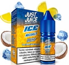 LIQUID JUST JUICE SALT ICE CITRON & COCONUT 10ML - 20MG