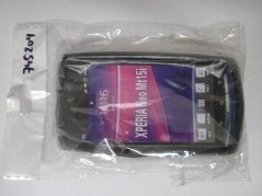 pouzdro silikon black crystal xperia neo Mt15i
