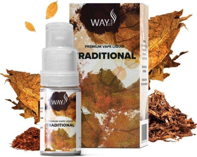 LIQUID WAY TO VAPE TRADITIONAL 10ML-0MG