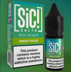 Sic!Salts - Salt e-liquid - Green Tea Ice - 10ml - 20mg