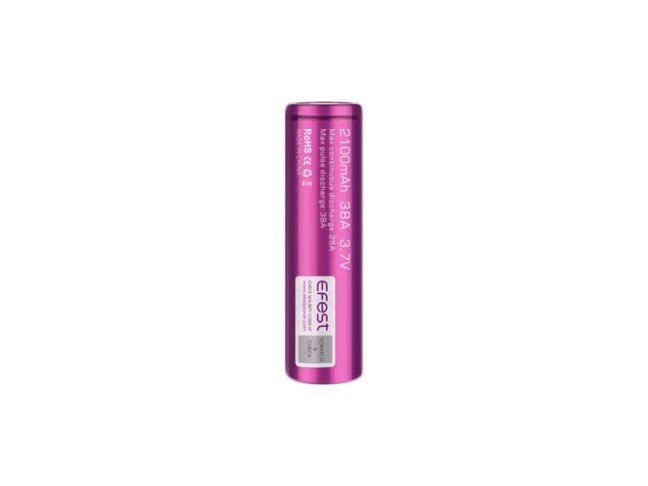 Baterie Efest 18650 2100mAh 38A