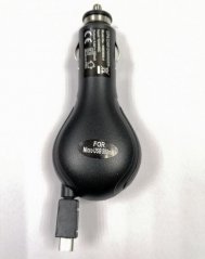 CL AUTONABÍJEČKA MICRO USB - black - 12/24V - 5.0V - 500mA