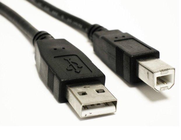 Akyga kabel USB 2.0 A-B 5.0m/černá