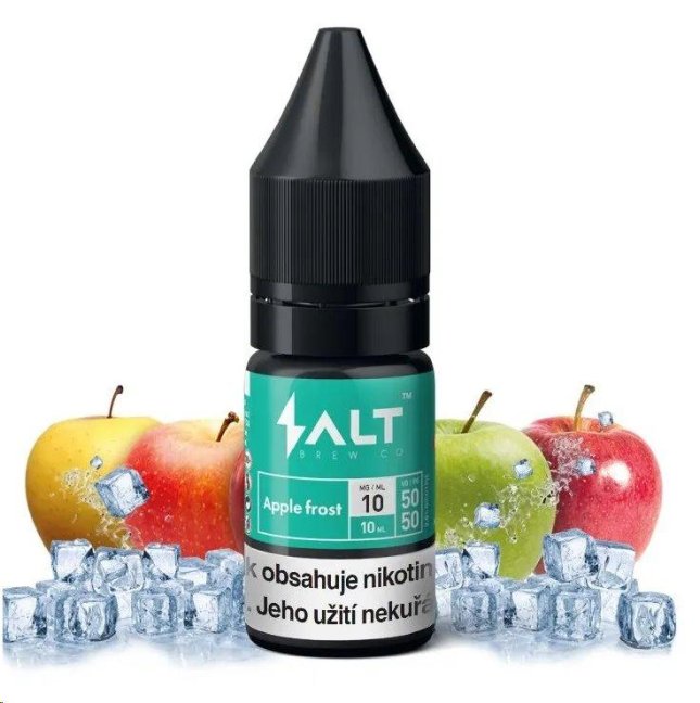 Salt Brew CO - 10ml - 10mg - Apple Frost (Ledové jablko) Salt Brew CO - 10ml - 10mg - Apple Frost (Ledové jablko)