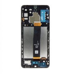 LCD display + Dotyk + Přední Kryt pro Samsung A326 Galaxy A32 5G Black (Verze T)