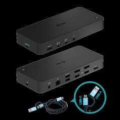 i-tec dokovací stanice USB 3.0/USB-C Thunderbolt, 3x HDMI 4K, PD 70W