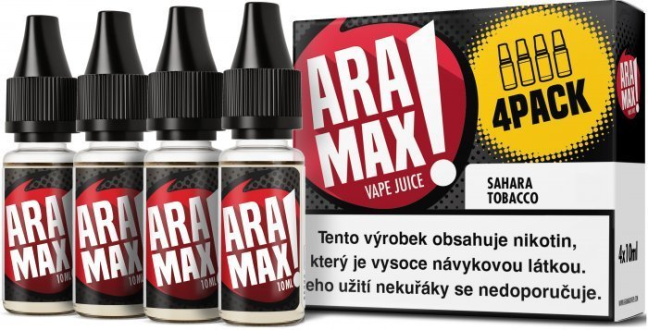 Liquid ARAMAX 4Pack Sahara Tobacco 4x10ml-12mg
