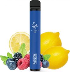 Elf Bar 600 potahů elektronická cigareta Blue Razz Lemonade 20mg