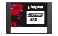 Kingston SSD DC500M 480GB SATA III 2.5" 3D TLC (čtení/zápis: 555/520MBs; 98/58k IOPS; 1.3 DWPD) , bulk