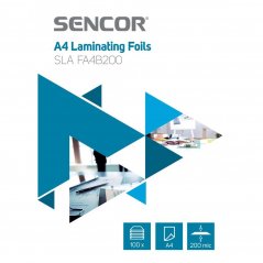 Sencor SLA FA4B200 Fólie A4 200mic 100ks