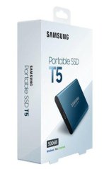 Samsung externí SSD 1TB T7 USB 3.2 Gen2 (prenosová rychlost až 1050MB/s) modrá
