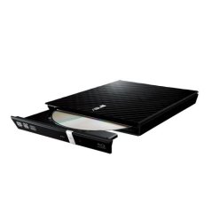 ASUS DVDRW External Slim SDRW-08D2S-U LITE/BLACK, Retail, černá