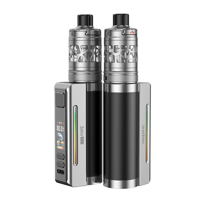 Aspire Zelos M80 Full Kit Black & Silver