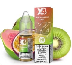 X4 Bar Juice Salt - E-liquid - Kiwi Passionfruit Guava (Kiwi, marakuja a guava) - 20mg