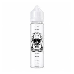 Láhvička s ryskou 60ml čirá Bob Skull