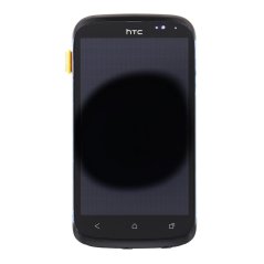 LCD Display + Dotyková Deska + Přední Kryt Black HTC Desire X