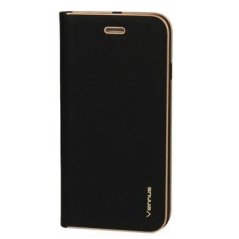 Pouzdro Vennus Book s rámem pro Xiaomi 12 černé