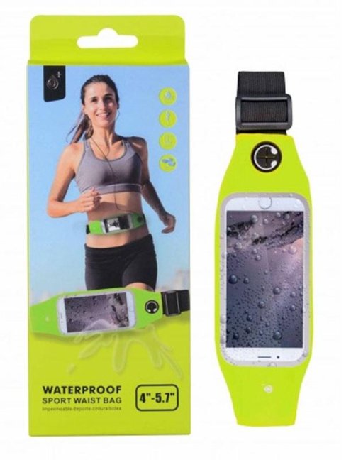Aligator Sportovní pásek na běhání M (4.7'' - 6.0''), Zelené