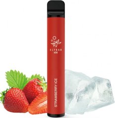 Elf Bar 600 elektronická cigareta 20mg Strawberry Ice