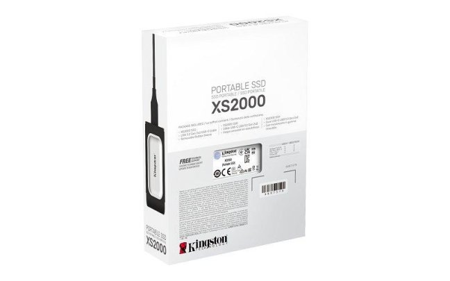 Kingston externí SSD 2000GB XS2000 (čtení/zápis: 2000/2000MB/s)
