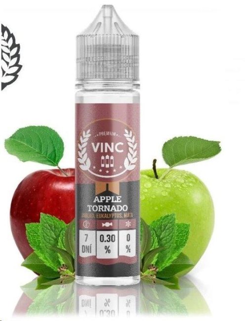 PŘÍCHUŤ VINC SHAKE AND VAPE 12ML APPLE TORNADO