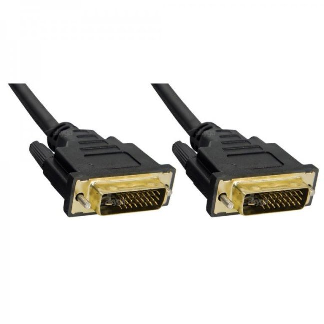 Akyga DVI kabel M-M 1.8m (24+1) pozlacený Akyga DVI kabel M-M 1.8m (24+1) pozlacený