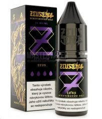 Zeus Juice Salt - E-liquid - Zeus (tmavé bobule, anýz) - 10ml - 20mg