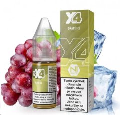 X4 Bar Juice Salt - E-liquid - Grape ICE (Chladivé hroznové víno) - 20mg